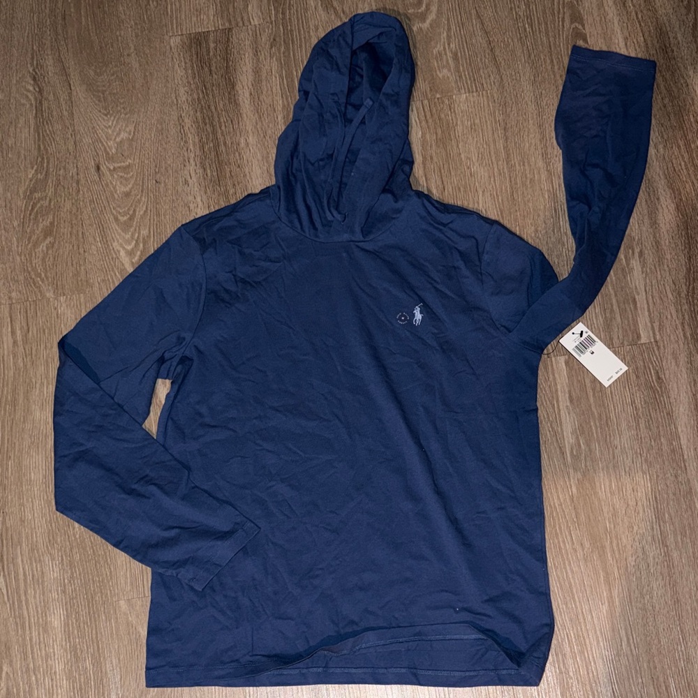 Polo Ralph Lauren Navy Hooded Sweatshirt